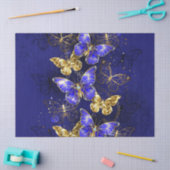 Papier Mousseline Composition avec papillons Sapphire (Artisanat)