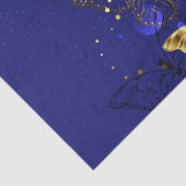 Papier Mousseline Composition avec papillons Sapphire (Détail)