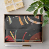 Papier Mousseline Composition X Abstraction Biomorphique - Kandinsky (Cadeau)