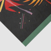 Papier Mousseline Composition X Abstraction Biomorphique - Kandinsky (Détail)