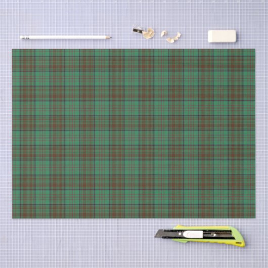 Papier Mousseline Comté d'Irlande Dublin Tartan (Artisanat)