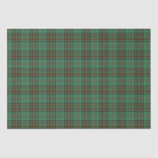 Papier Mousseline Comté d'Irlande Dublin Tartan (Recto)