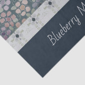 Papier Mousseline Concepteur à motifs floraux moderne (Détail)