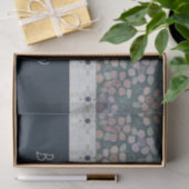 Papier Mousseline Concepteur à motifs floraux moderne (Cadeau)