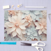 Papier Mousseline Conception 3D Flower Series 7 (Artisanat)