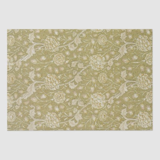 Papier Mousseline Conception #6 de William Morris (Recto)