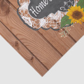 Papier Mousseline Conception à la maison rustique d'énonciations (Détail)