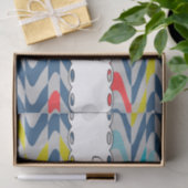 Papier Mousseline Conception abstraite onduleuse (Cadeau)