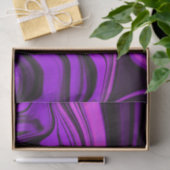 Papier Mousseline Conception abstraite violette (Cadeau)