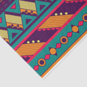 Papier Mousseline Conception africaine multicolore (Détail)