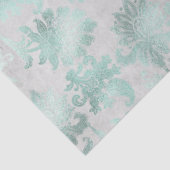 Papier Mousseline Conception Aqua et Silver Series 18 (Détail)