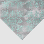 Papier Mousseline Conception Aqua et Silver Series 9 (Détail)