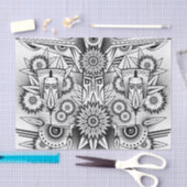 Papier Mousseline Conception artistique tribale (Artisanat)