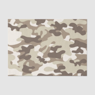 Papier Mousseline Conception Brown de Camo