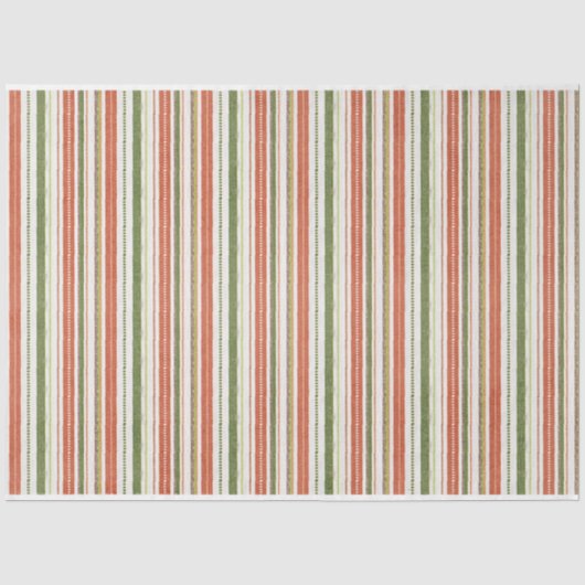 Papier Mousseline Conception de baies de Noël Série 3  (Recto)