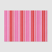 Papier Mousseline Conception de bandes verticales rose bubble gum ro (Recto)
