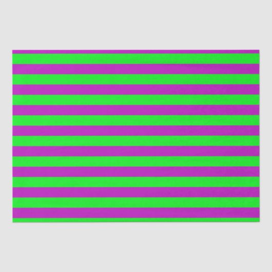 Papier Mousseline Conception de bandes violettes et vertes (Recto)