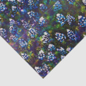 Papier Mousseline Conception de blitz Blue Bonnet du Texas (Détail)