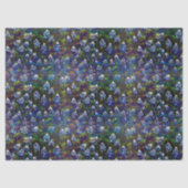 Papier Mousseline Conception de blitz Blue Bonnet du Texas (Recto)