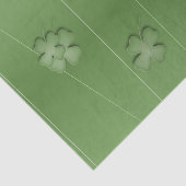 Papier Mousseline Conception de Clover Irlandais (Détail)