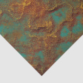 Papier Mousseline Conception de cuivre métallique de texture de (Détail)
