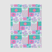Papier Mousseline Conception de fleurs vibrantes en fleurs (Recto)