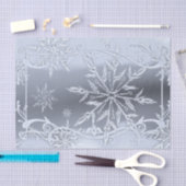 Papier Mousseline Conception de flocon de neige absolument époustouf (Artisanat)