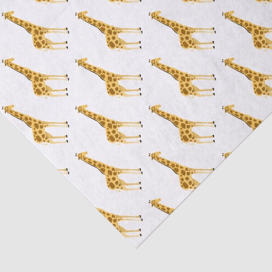 Papier Mousseline Conception de girafe (Détail)