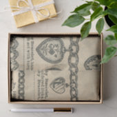 Papier Mousseline Conception de journal vintage (Cadeau)