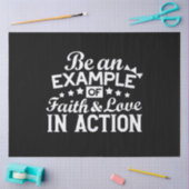 Papier Mousseline Conception de la motivation chrétienne - Foi, Amou (Artisanat)