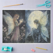 Papier Mousseline Conception de la série A Fairy Moon #7 (Artisanat)