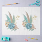 Papier Mousseline Conception de la série Boho Bouquet 6 (Artisanat)