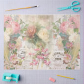 Papier Mousseline Conception de la série Collage Shabby Chic 5 (Artisanat)