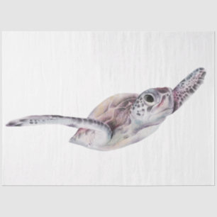 Papier Mousseline Conception de la série d'aquarelles sous-marines 1