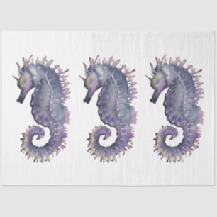 Papier Mousseline Conception de la série d'aquarelles sous-marines 1