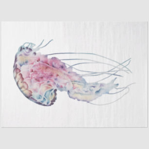 Papier Mousseline Conception de la série d'aquarelles sous-marines 1