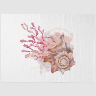 Papier Mousseline Conception de la série d'aquarelles sous-marines 2