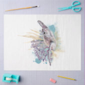 Papier Mousseline Conception de la série d'aquarelles sous-marines 5 (Artisanat)