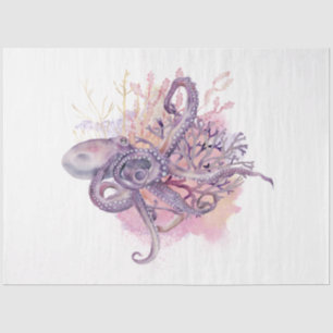 Papier Mousseline Conception de la série d'aquarelles sous-marines 8