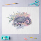 Papier Mousseline Conception de la série d'aquarelles sous-marines 9 (Artisanat)