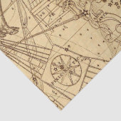 Papier Mousseline Conception de la série de cartes de galaxies antiq (Détail)