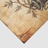 Papier Mousseline Conception de la série de journaux Gothic Junk 13 (Détail)