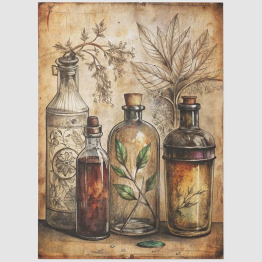 Papier Mousseline Conception de la série de journaux Gothic Junk 13 (Recto)