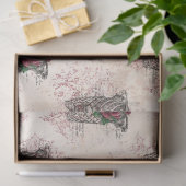 Papier Mousseline Conception de la série de la décoration gothique 8 (Cadeau)