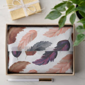 Papier Mousseline Conception de la série de plumes 1 (Cadeau)