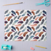 Papier Mousseline Conception de la série de plumes 5 (Artisanat)