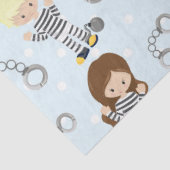 Papier Mousseline Conception de la série de policiers 5 (Détail)