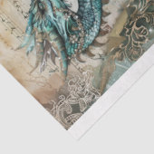 Papier Mousseline Conception de la série Dragon Victorien 7 (Détail)
