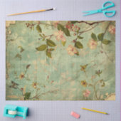 Papier Mousseline Conception de la série Ephemera Spring #4 (Artisanat)