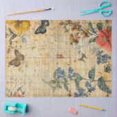 Papier Mousseline Conception de la série Ephemera Spring #7 (Artisanat)
